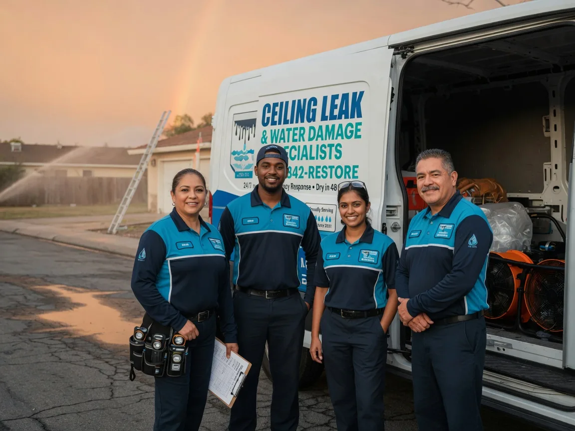 Ceiling Leak Cleanup company in San Felipe, TX